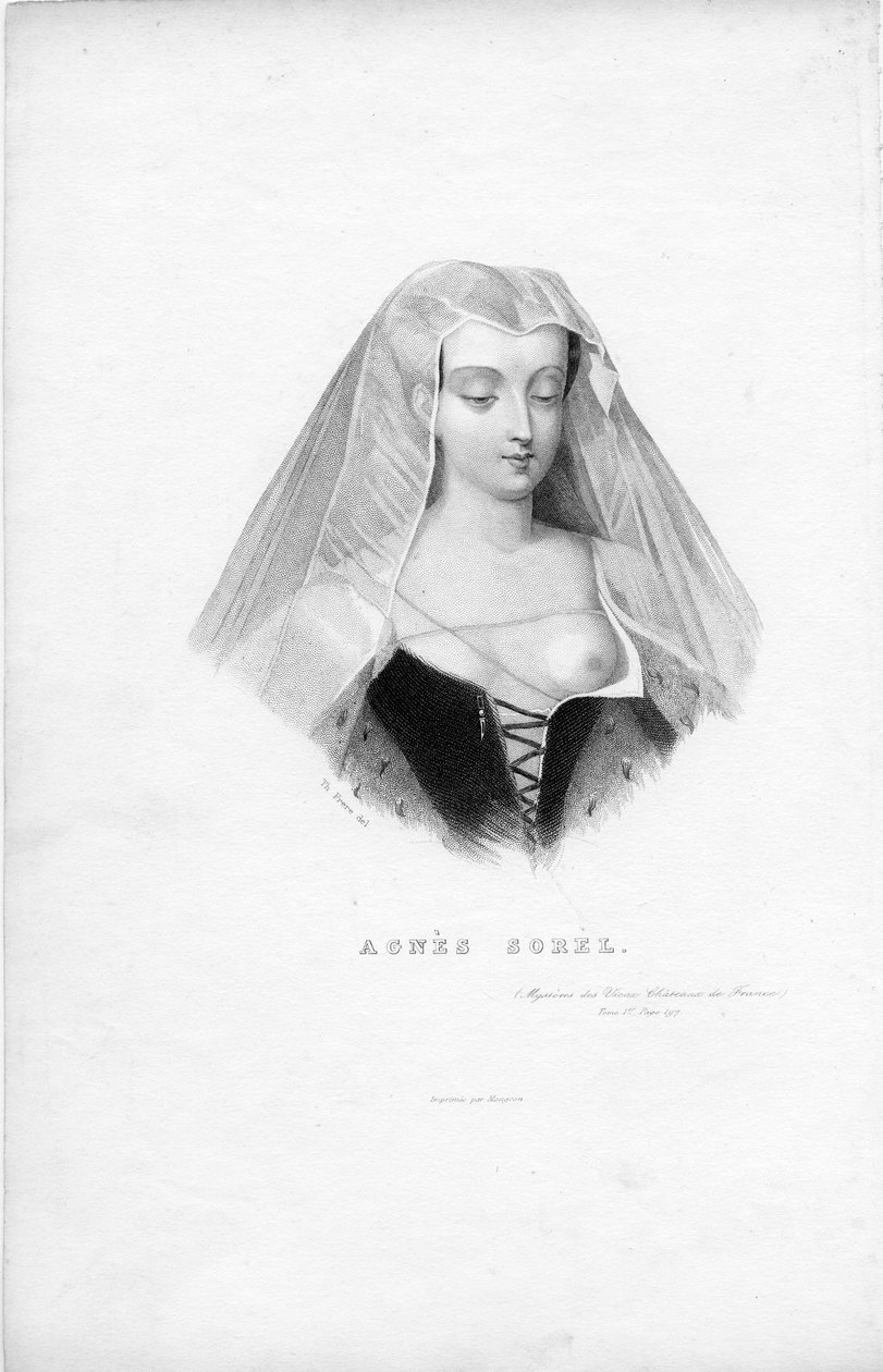 Portrait gravé - D’après Théodore Frère