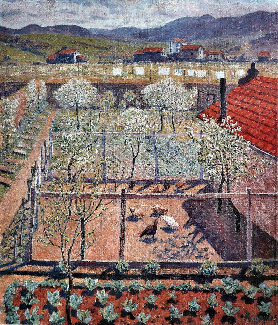 Poulailler - Darío de Regoyos