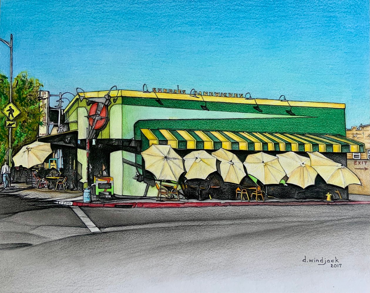 Déjeuner sur le Patio, 2017 - Darrell Windjack