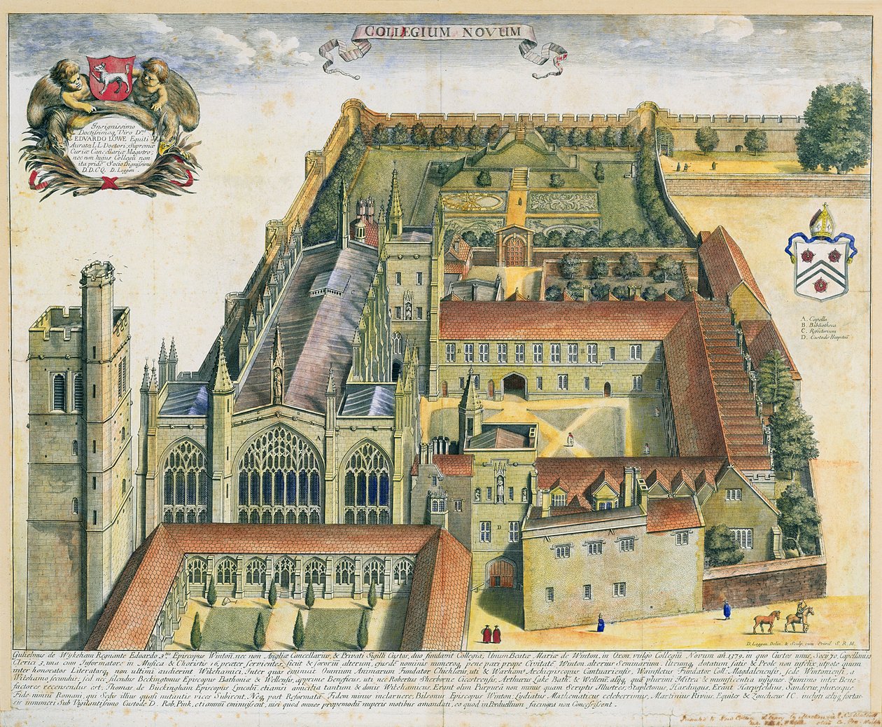 New College, Oxford, de 