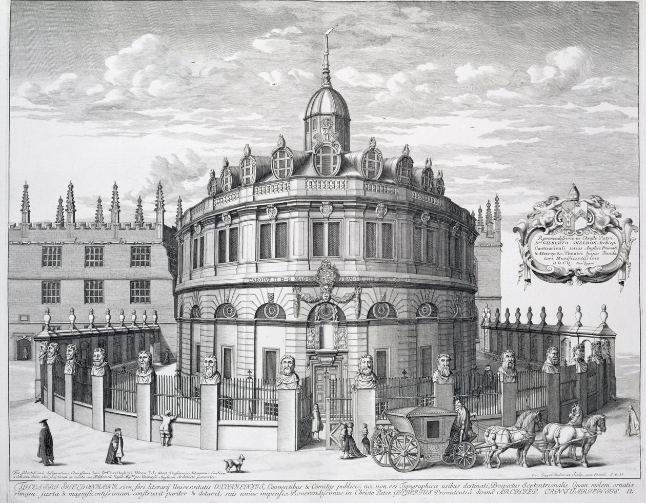 Théâtre Sheldonian, Oxford, de 