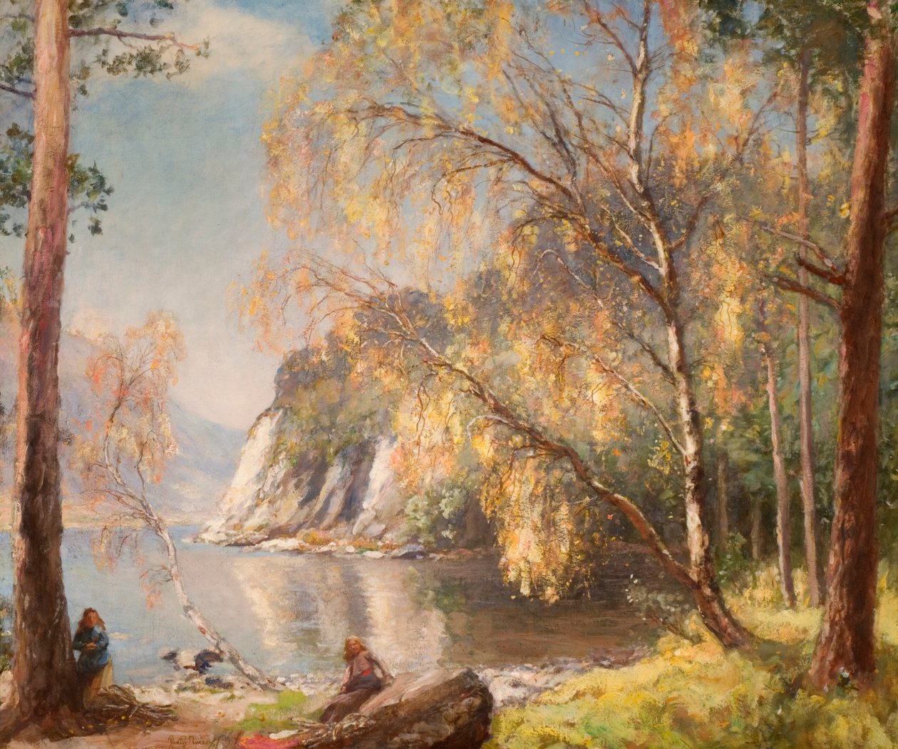 Ullswater, argent et or, 1917 - David Murray
