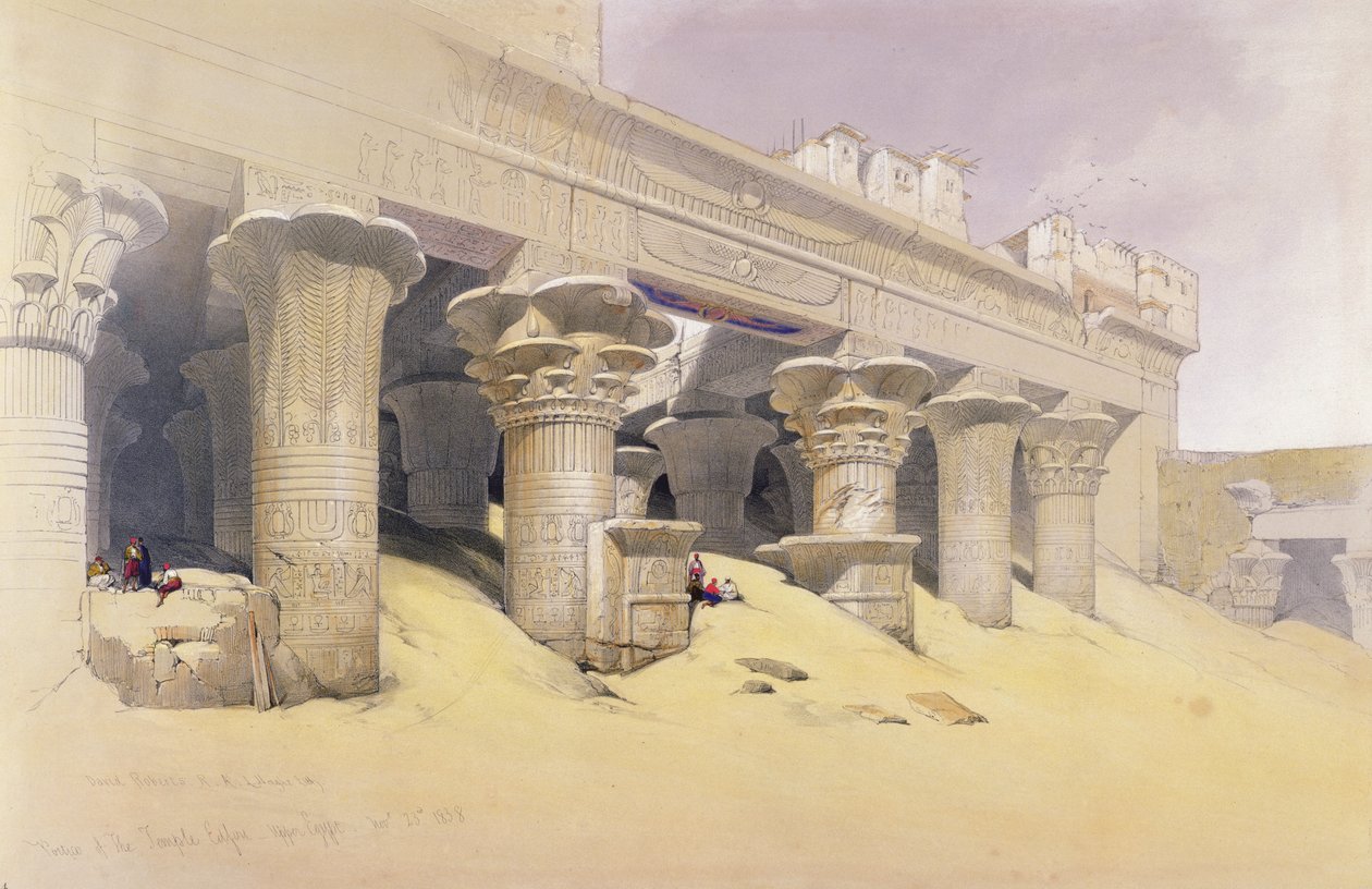 Portique du temple d