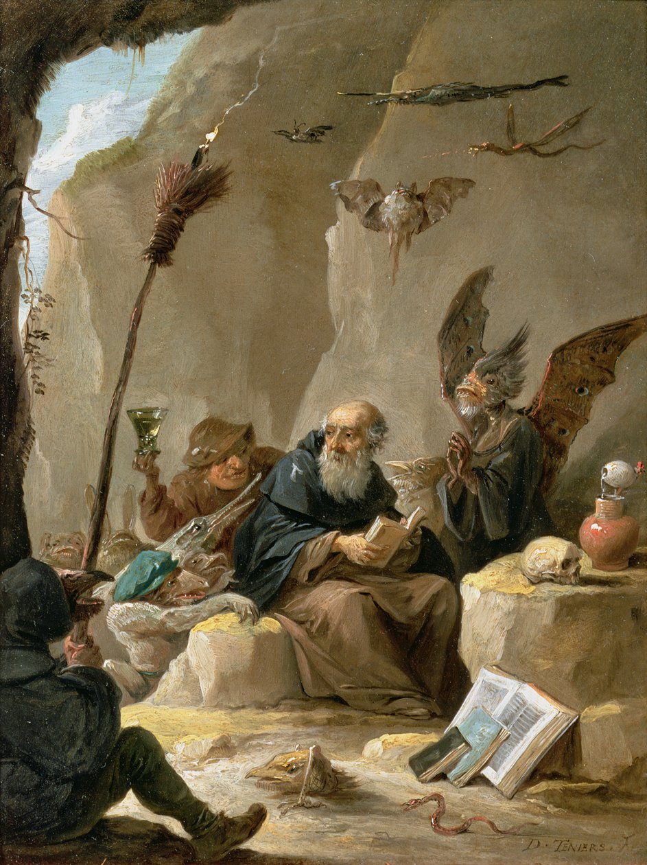 La Tentation de Saint Antoine - David Teniers the Younger