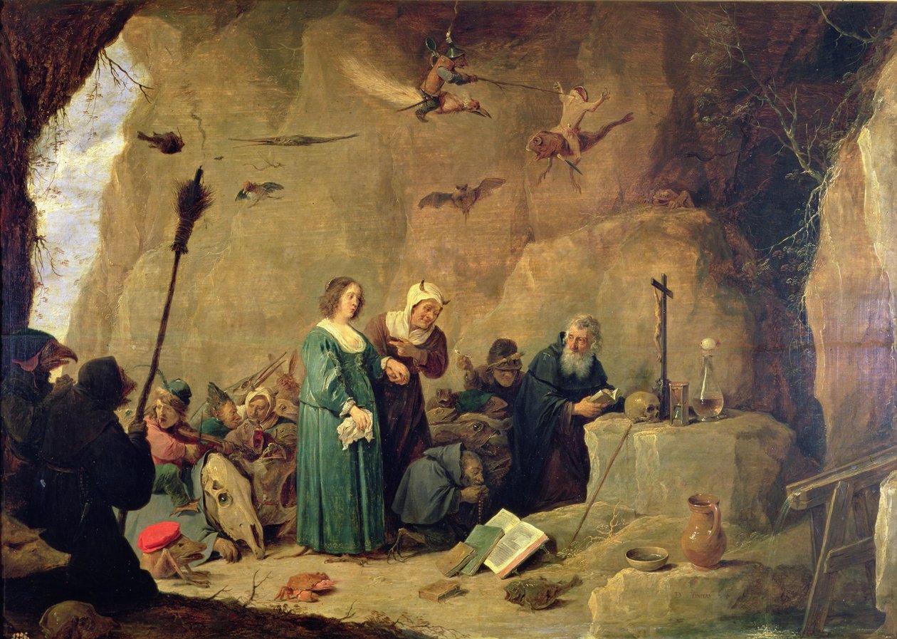 La Tentation de Saint Antoine, 1820 - David Teniers the Younger