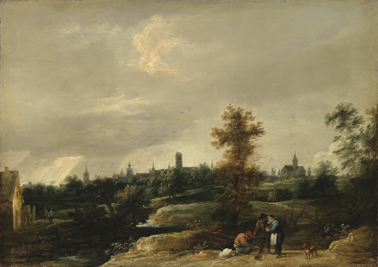 Vue des environs de Bruxelles - David Teniers the Younger