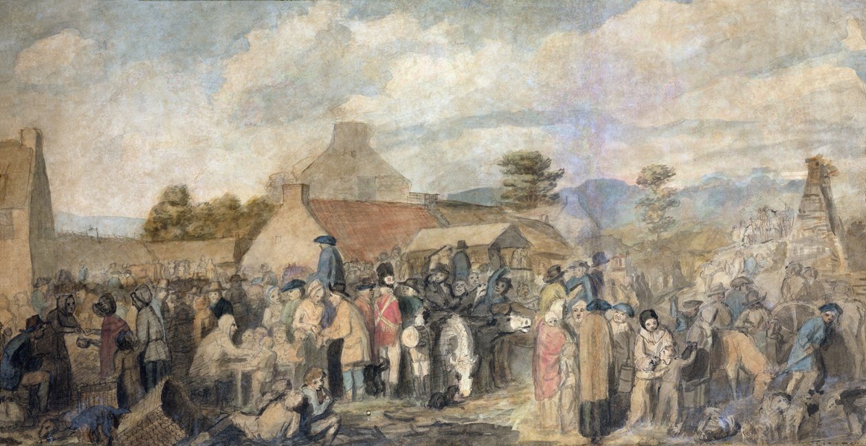 Foire de Pitlessie, 1804 - David Wilkie