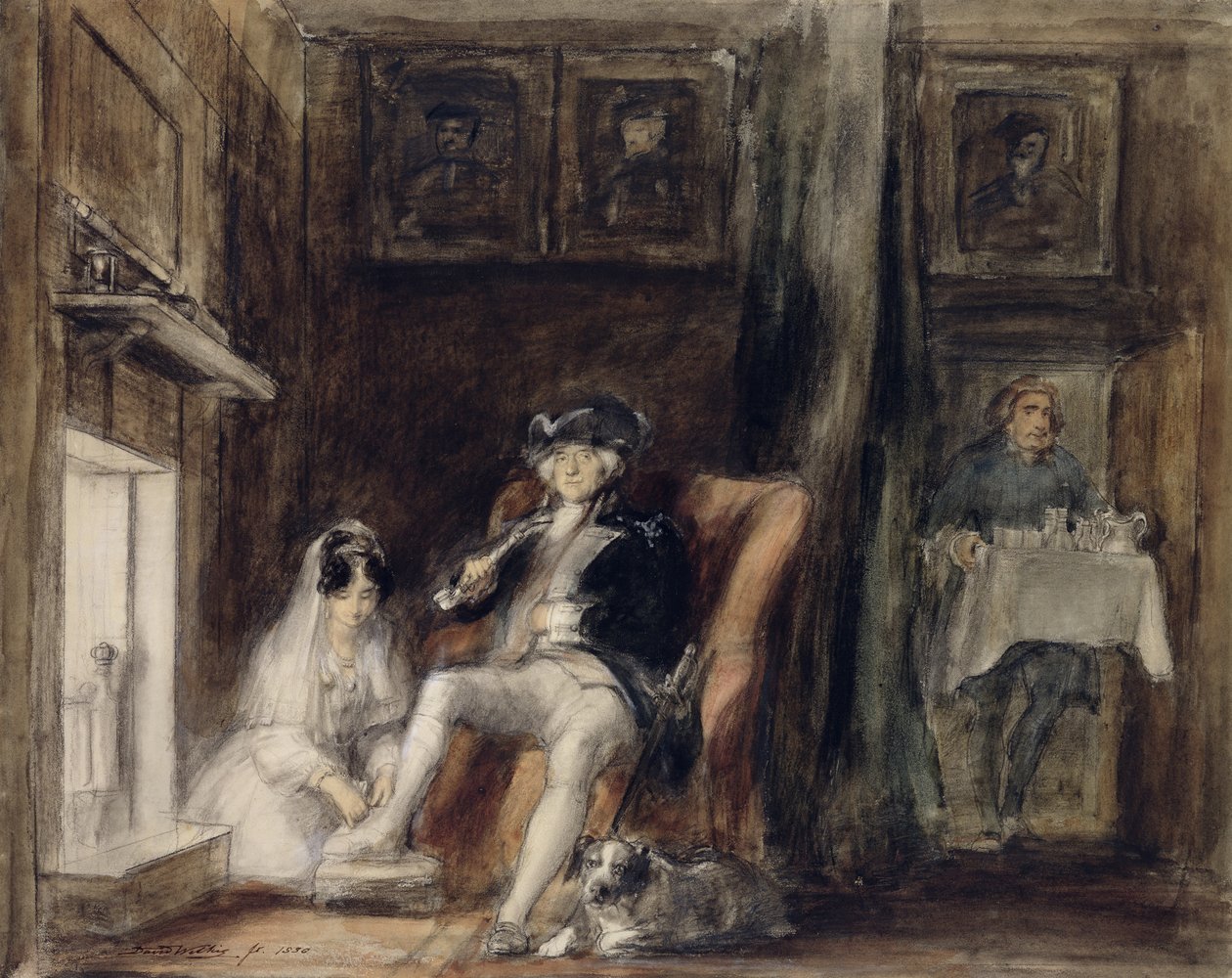 Le Commodore handicapé dans sa retraite, 1830 - David Wilkie