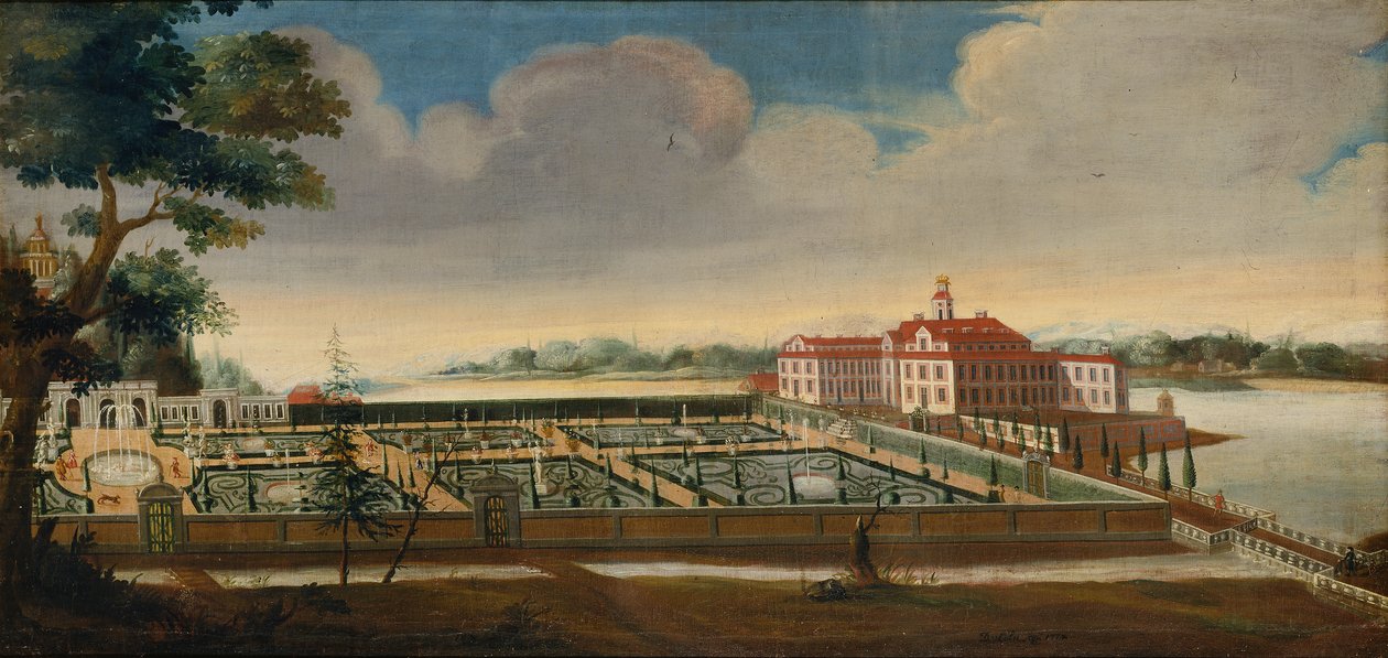 Vue du palais d