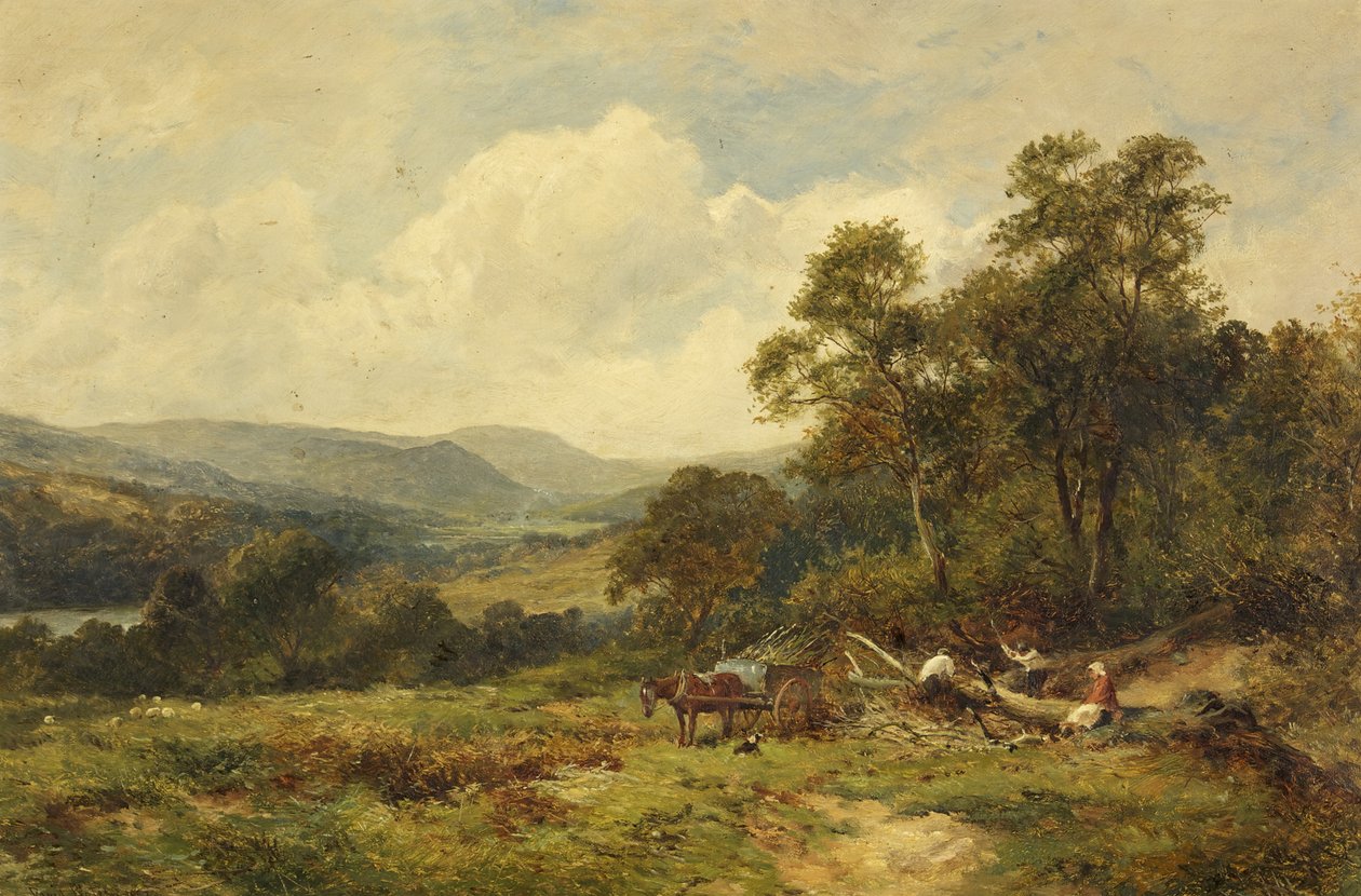 Au-dessus de Rydal Mount, Ambleside - David Bates