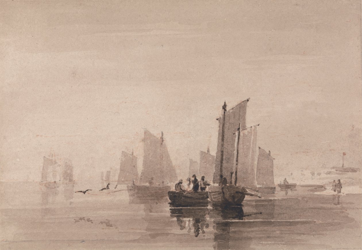 Pêche au large de Hastings - David Cox