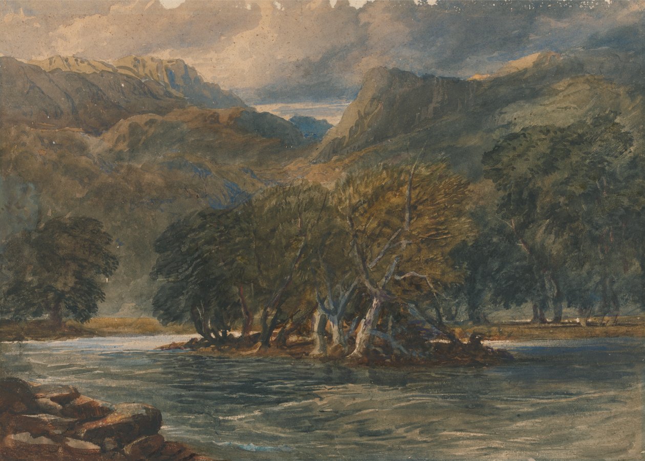 Sur la rivière Conway, au nord du Pays de Galles - David Cox