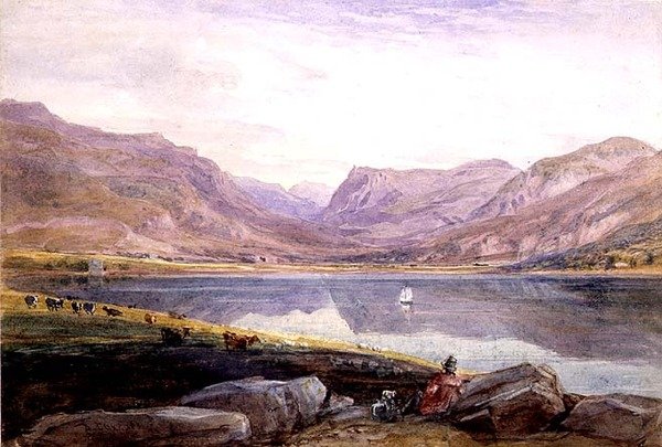Tal-y-llyn, nord du Pays de Galles - David Cox