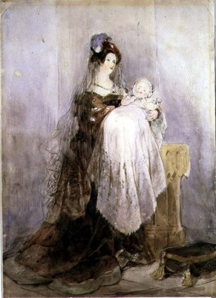 Le baptême - David Cox