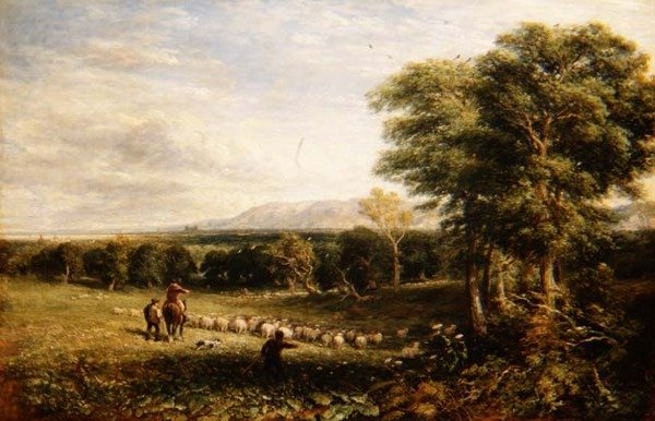 La vallée de Clwyd - David Cox