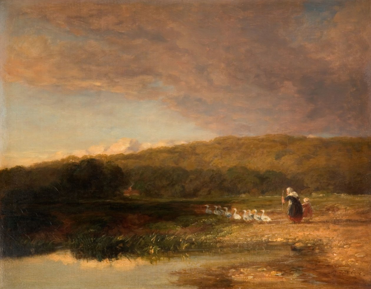 Soir - David Cox the elder