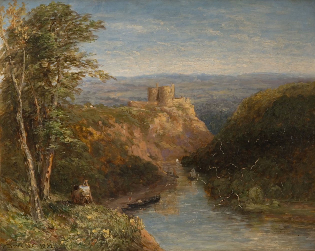Château de Kilgerran, Pembrokeshire - David Cox the elder