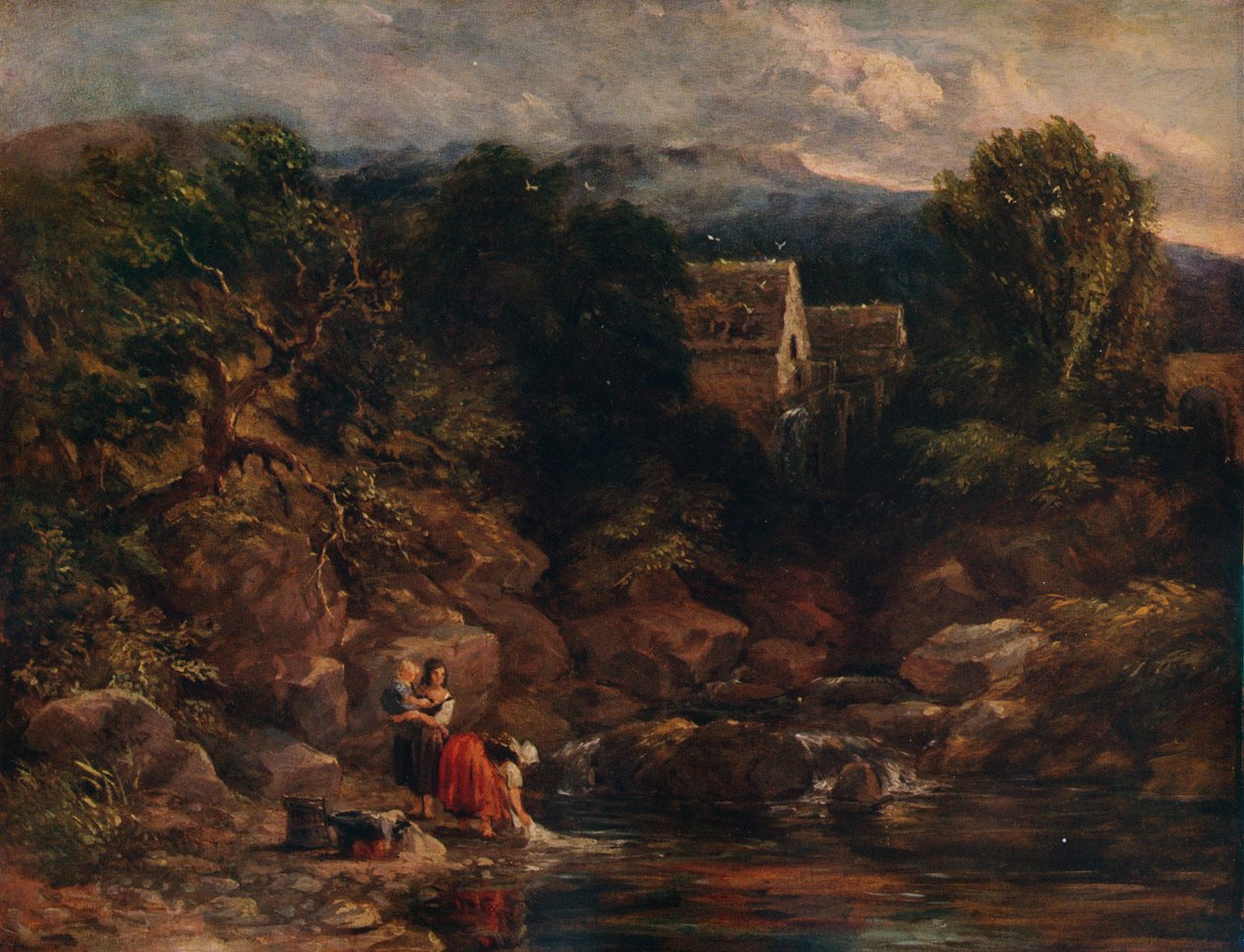Moulin de Pandy, 1843 - David Cox the elder