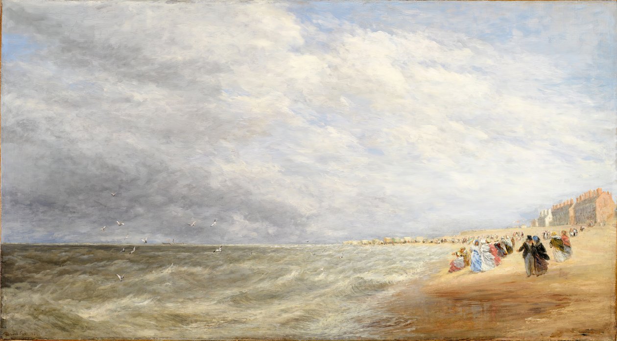 Sables de Rhyl, 1855 - David Cox the elder