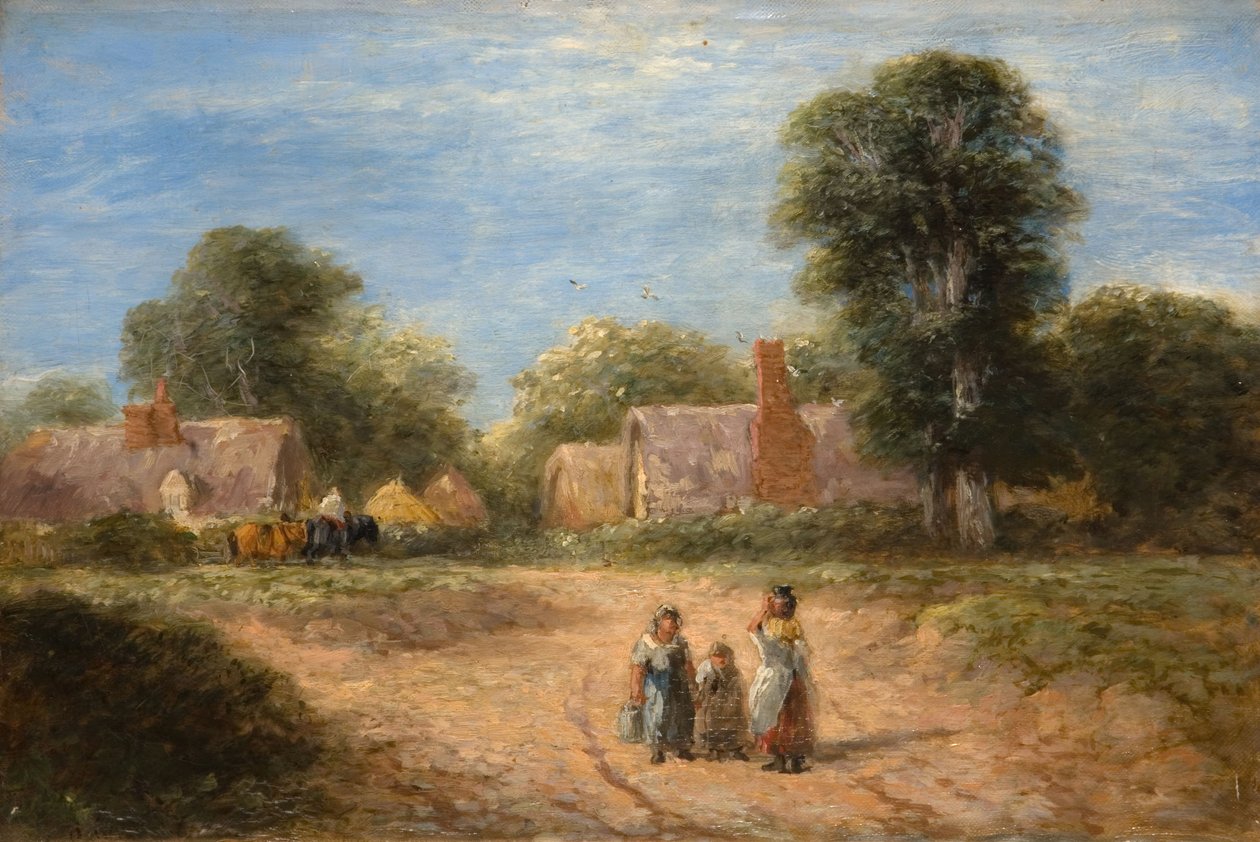 La Ferme, 1848 - David Cox the elder