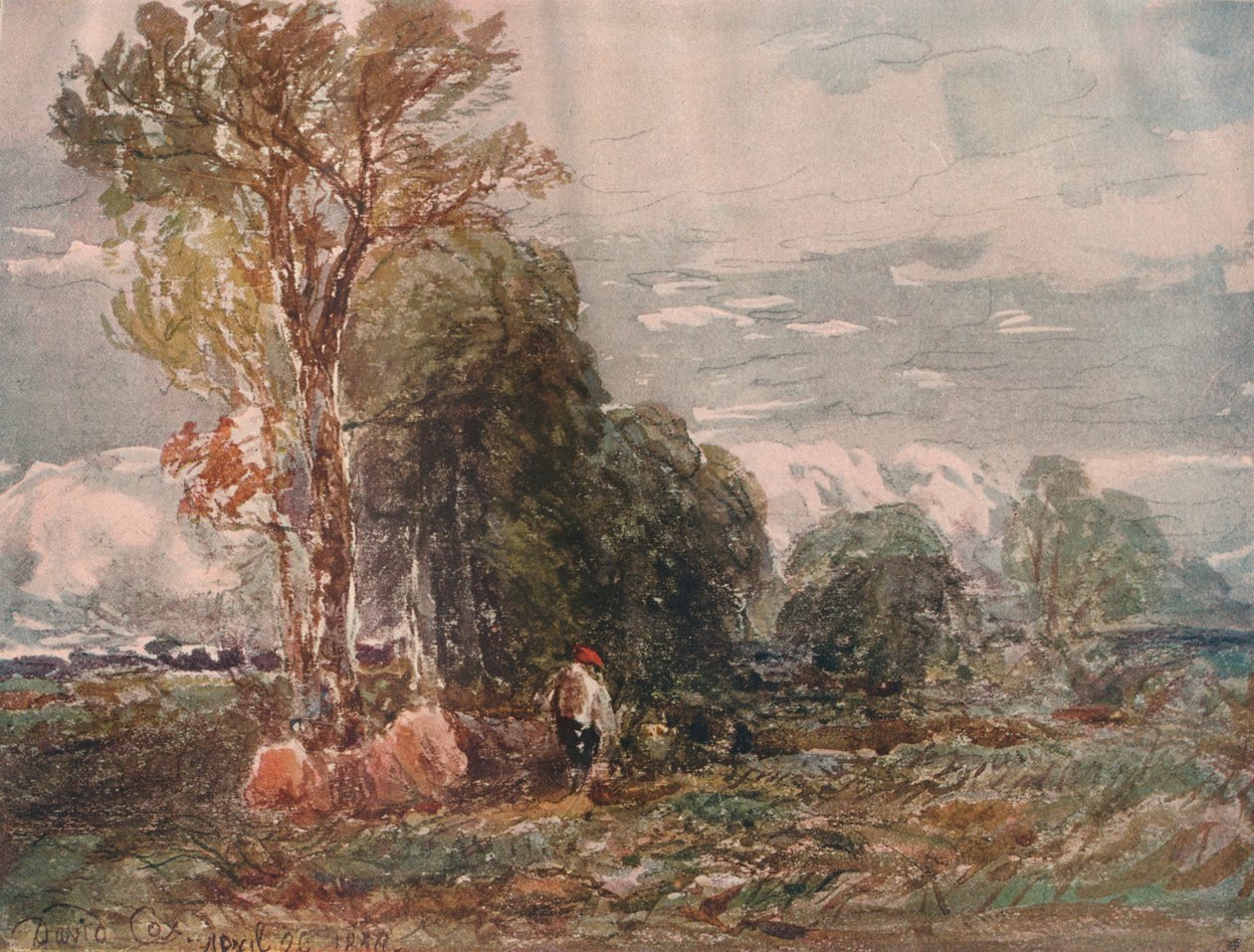 Le Bûcheron, 19ème siècle, 1911 - David Cox the elder