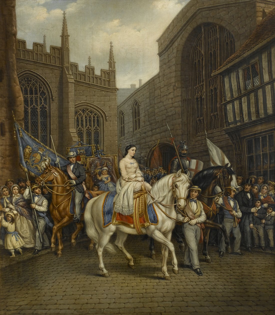 Procession de Lady Godiva, Coventry, 1867 - David Gee