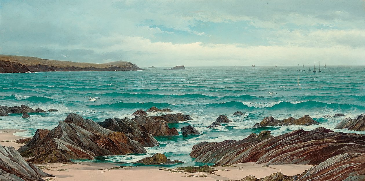 Une côte rocheuse - David James