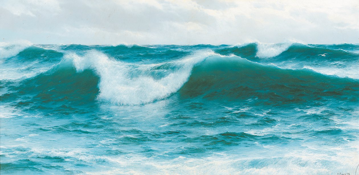 Vagues déferlantes, 1892 - David James