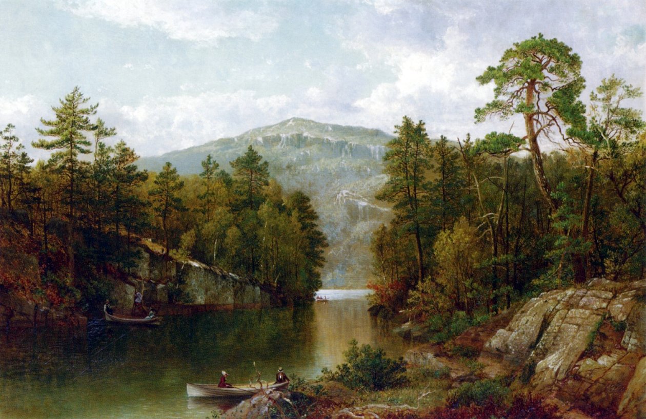 Le lac George, 1876 - David Johnson