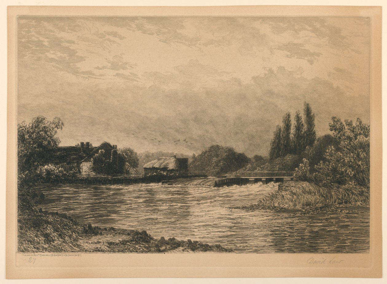 Pangbourne Weir - David Law