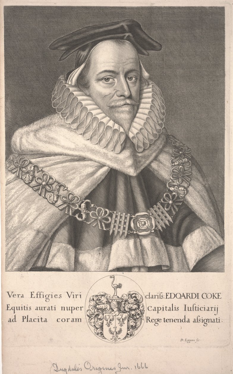 Edward Coke - David Loggan