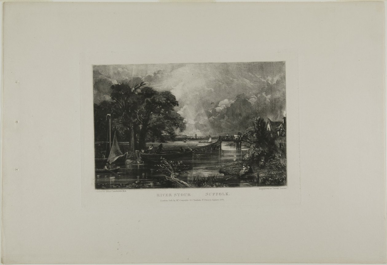 La rivière Stour, Suffolk - David Lucas