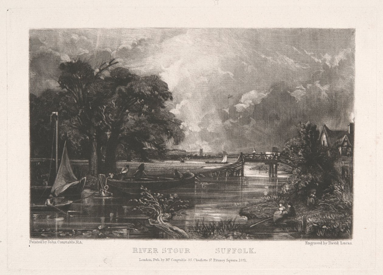 Rivière Stour, Suffolk - David Lucas