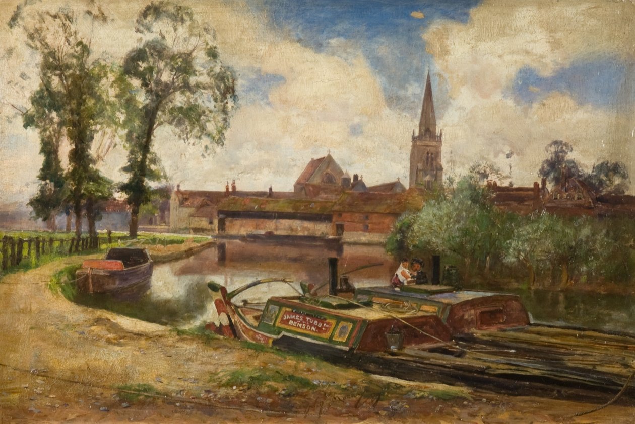 Scène de canal - David Murray