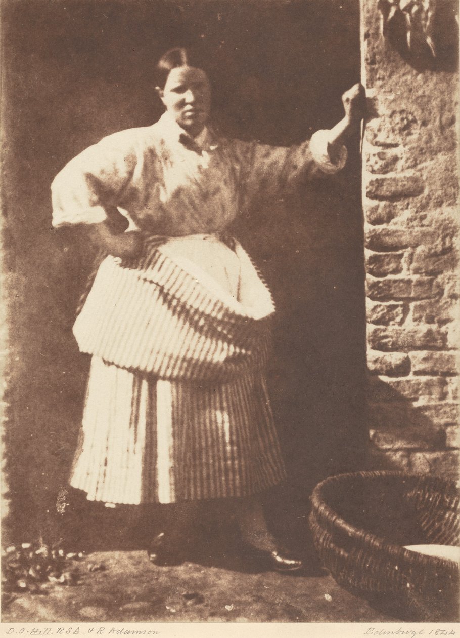 Une pêcheuse de Newhaven, 1844 (photo) - David Octavius Hill
