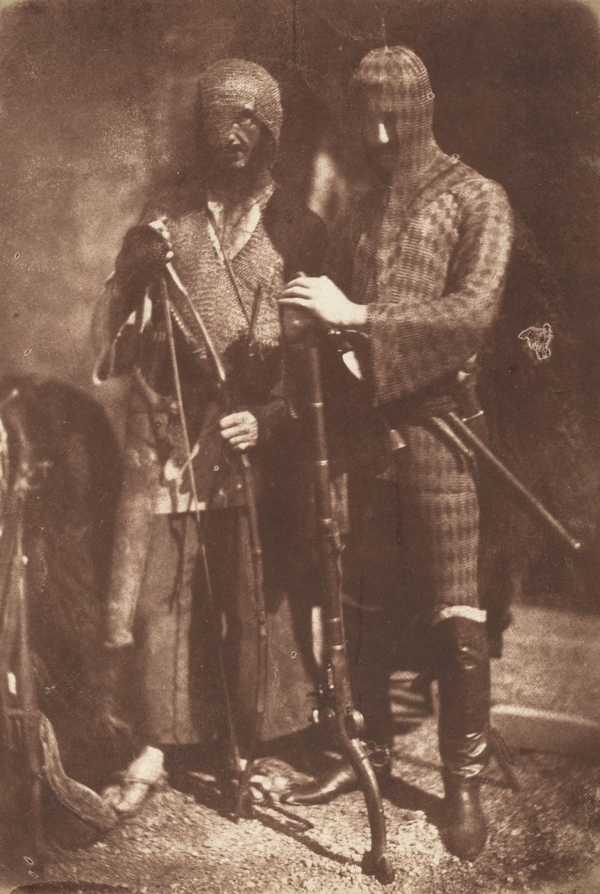 Armure afghane ou circassienne, 1843 (photo) - David Octavius Hill