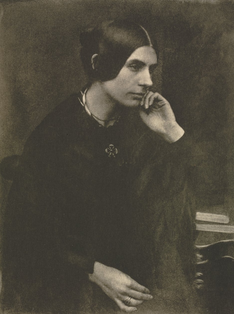 Dame en noir - David Octavius Hill