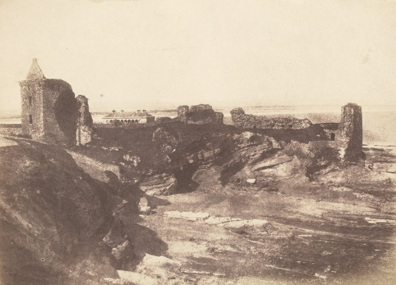 The Castle, St Andrews, 1843-1847 (photo) - David Octavius Hill