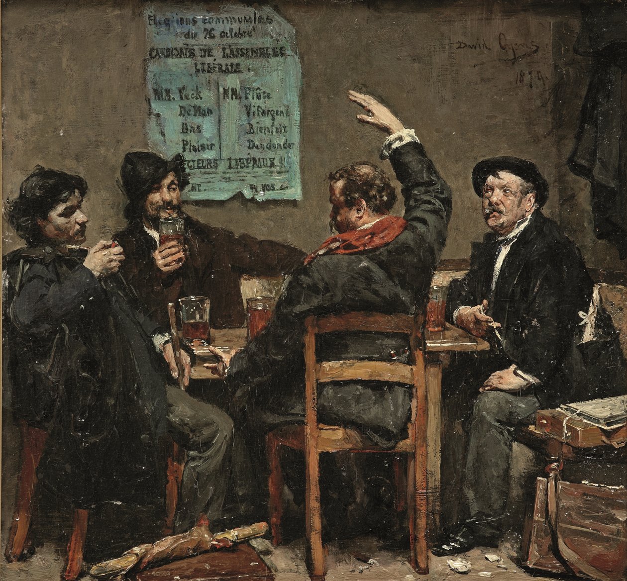 De Stamtafel : raconter des histoires dans un café - David Oyens