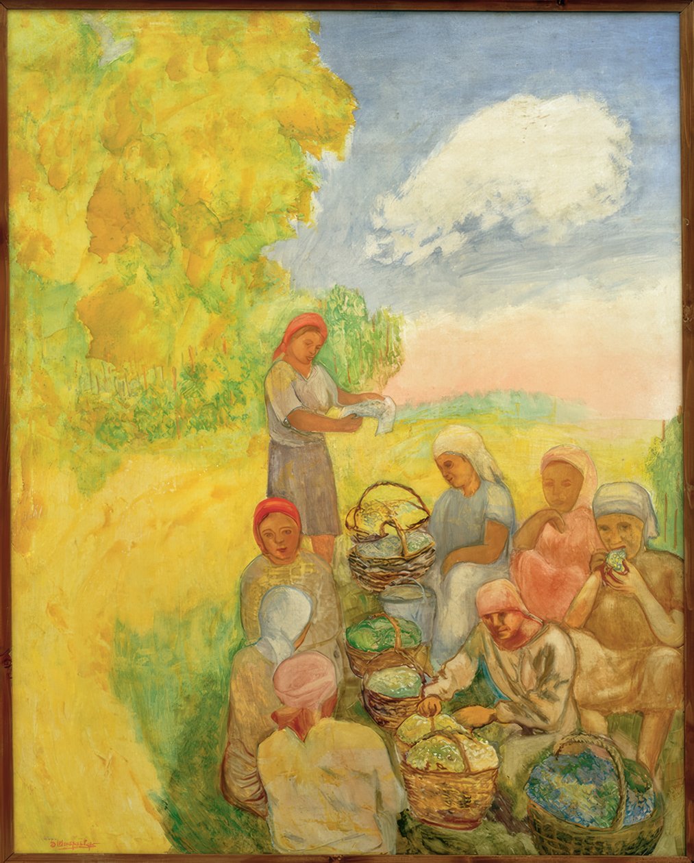 Brigade en pause - David Petrowitsch Sterenberg