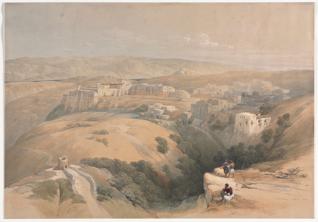 Bethléem, 1839 - David Roberts