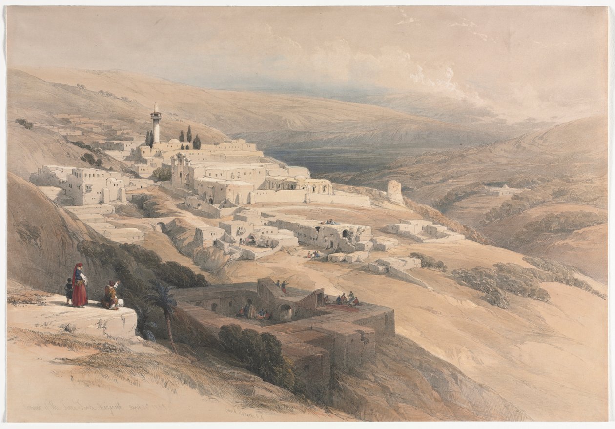 Couvent de la Terra-Santa, Nazareth, 1839 - David Roberts