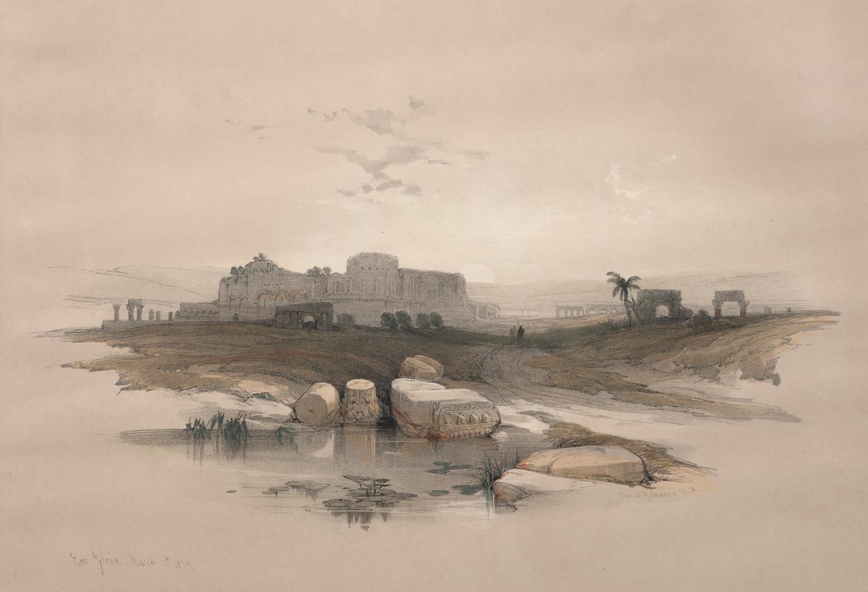 Éleuthéropolis ou le moderne Beit-Jibrin - David Roberts