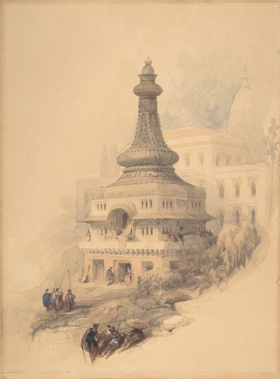 Scène orientale, 1838 - David Roberts