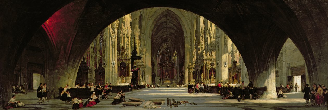 La cathédrale Saint-Étienne, Vienne - David Roberts