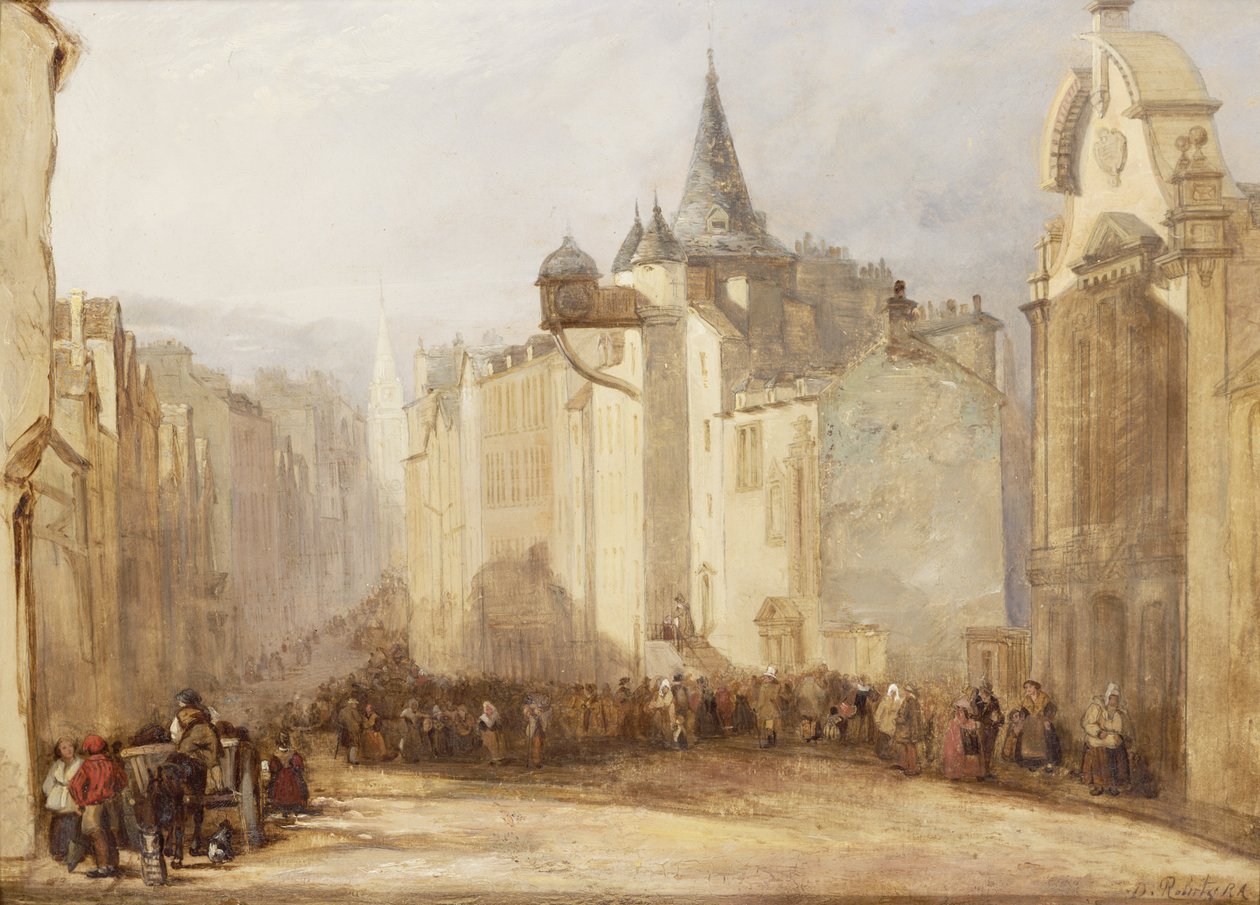 La Maison du péage, Édimbourg - David Roberts