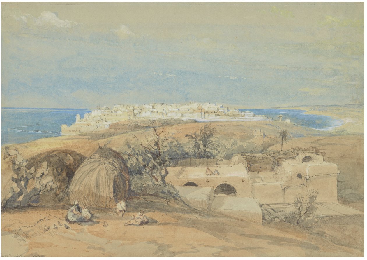 Vue de Jaffa, vers le nord - David Roberts