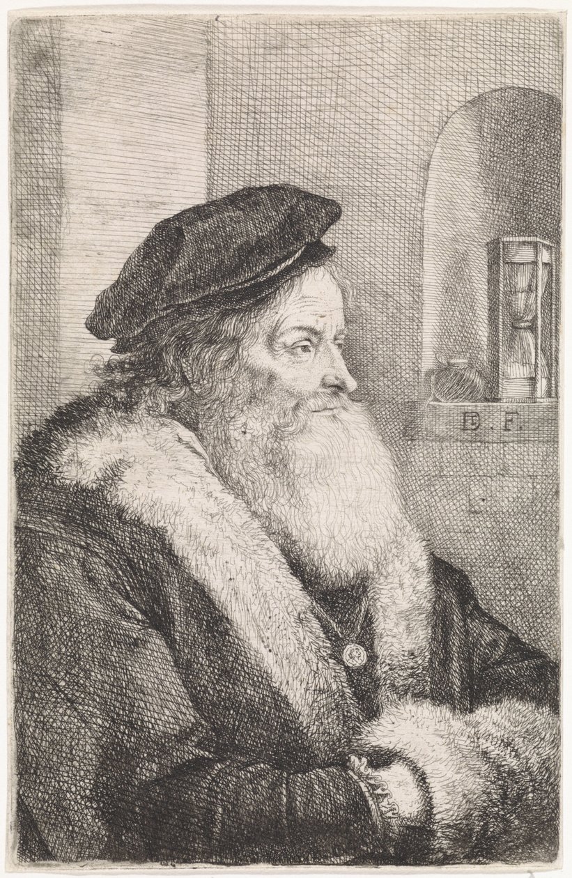 Vieil homme avec barbe - David Teniers (II)
