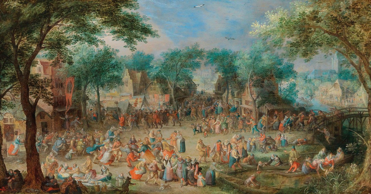 Fête villageoise de Saint-Georges - David Vinckboons