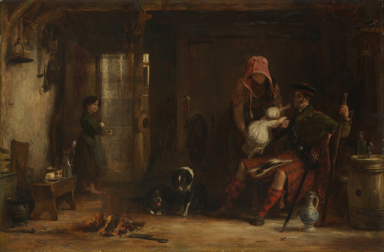 La famille des Highlands, 1824 - David Wilkie
